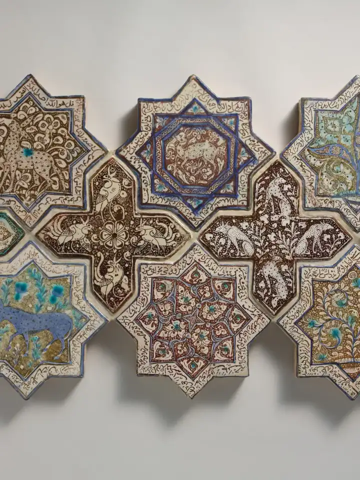 Eight-Pointed Star-Shaped Tile — The Metropolitan Museum of Art, açık erişim