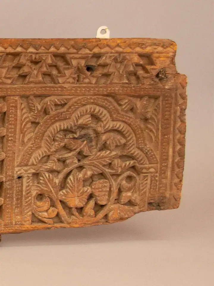 Carved Wood Panel