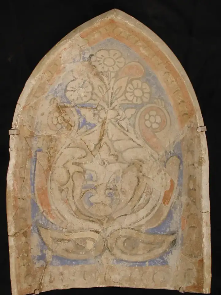 Element from a Stalactite Squinch (Muqarnas)