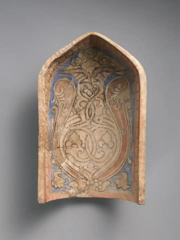 Element from a Stalactite Squinch (Muqarnas) — The Metropolitan Museum of Art, açık erişim
